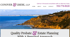 Desktop Screenshot of grebeprobatelaw.com